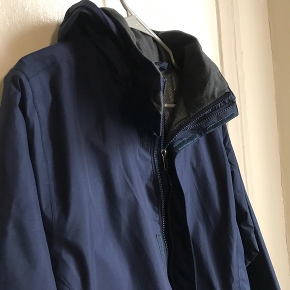 North Face Windbreaker Hooded Jacket Blue Boy’s Size XL / Great Condition - Picture 7 of 13